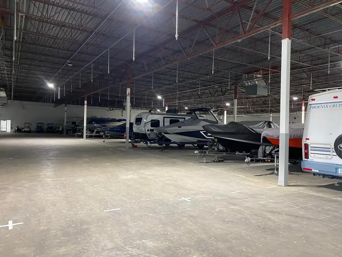 Indoor parking and storage units